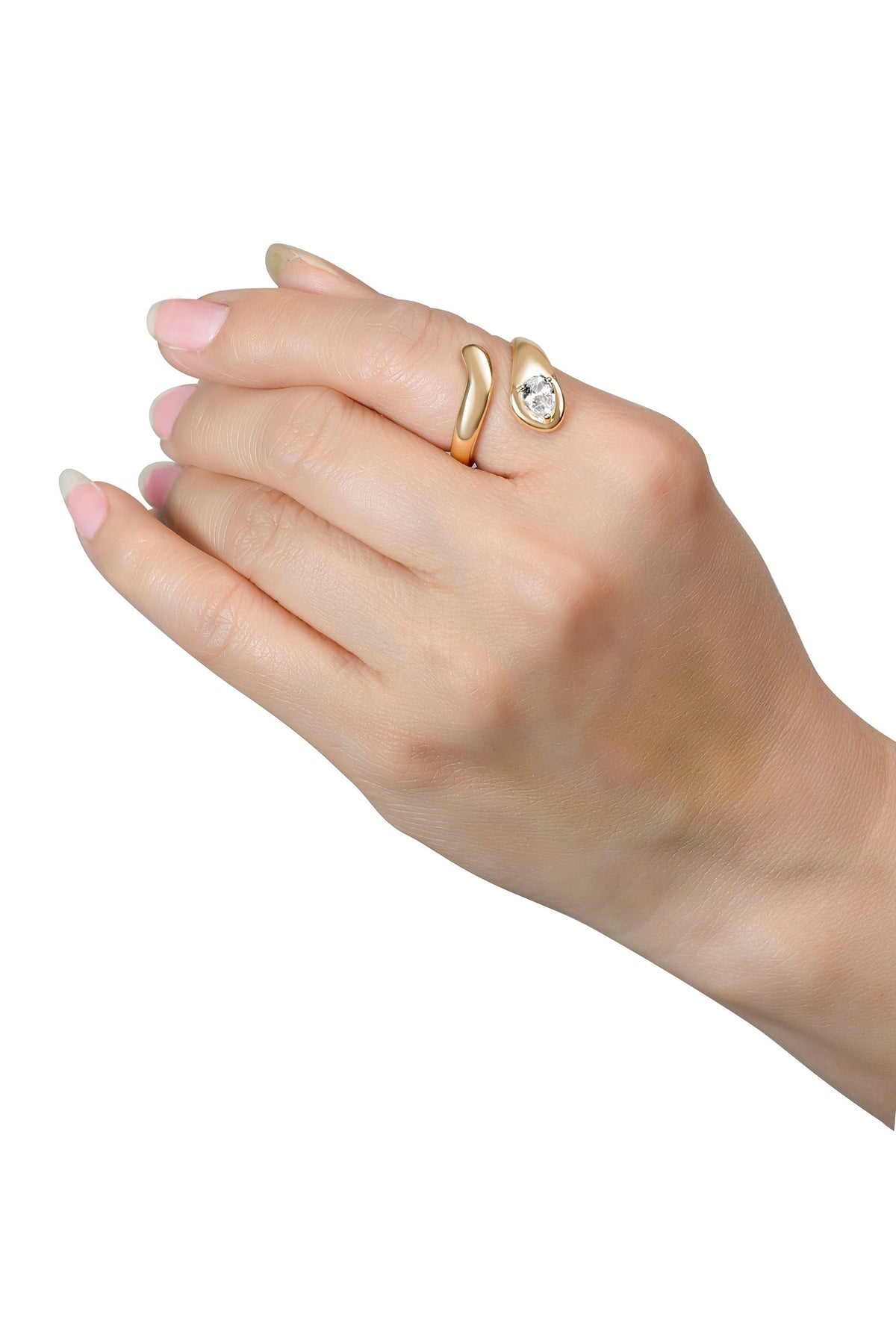 Organic Solitaire Ring - Rebecca Minkoff
