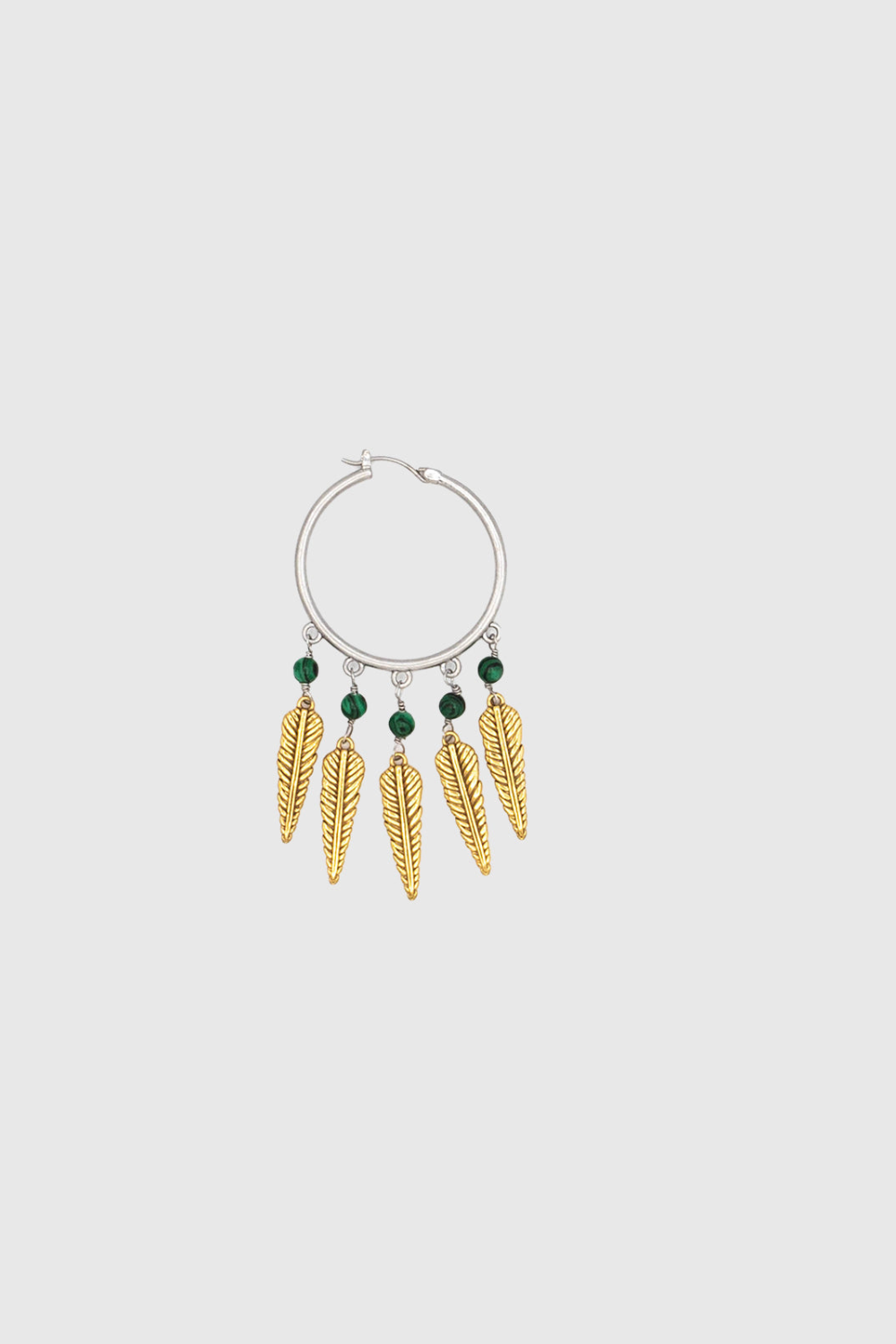 Feather Hoop Earrings - Rebecca Minkoff