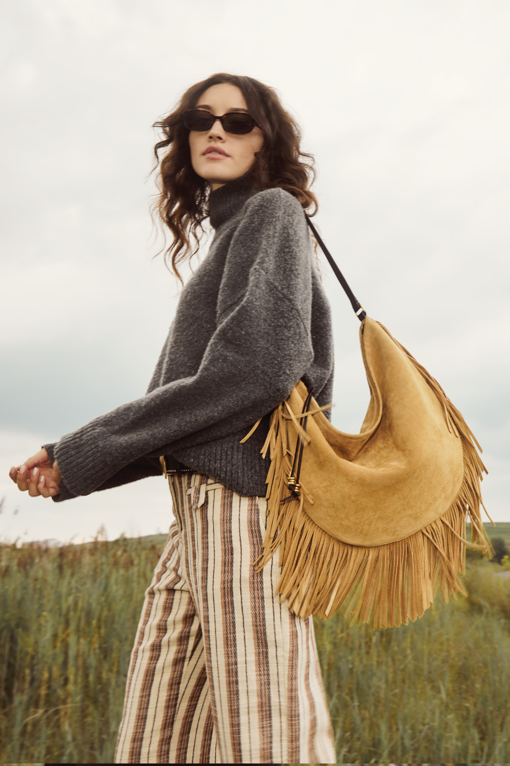 Billie Hobo With Fringe - Rebecca Minkoff