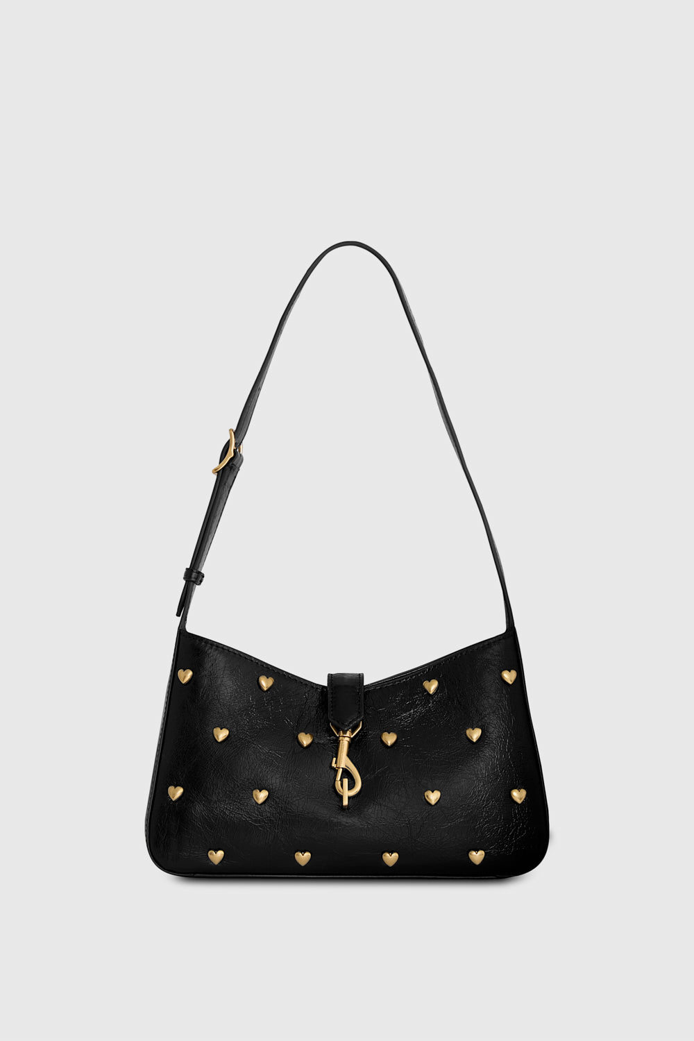 Megan Small Shoulder Bag With Heart Studs - Rebecca Minkoff