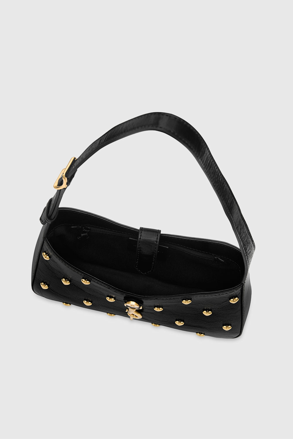 Megan Small Shoulder Bag With Heart Studs - Rebecca Minkoff