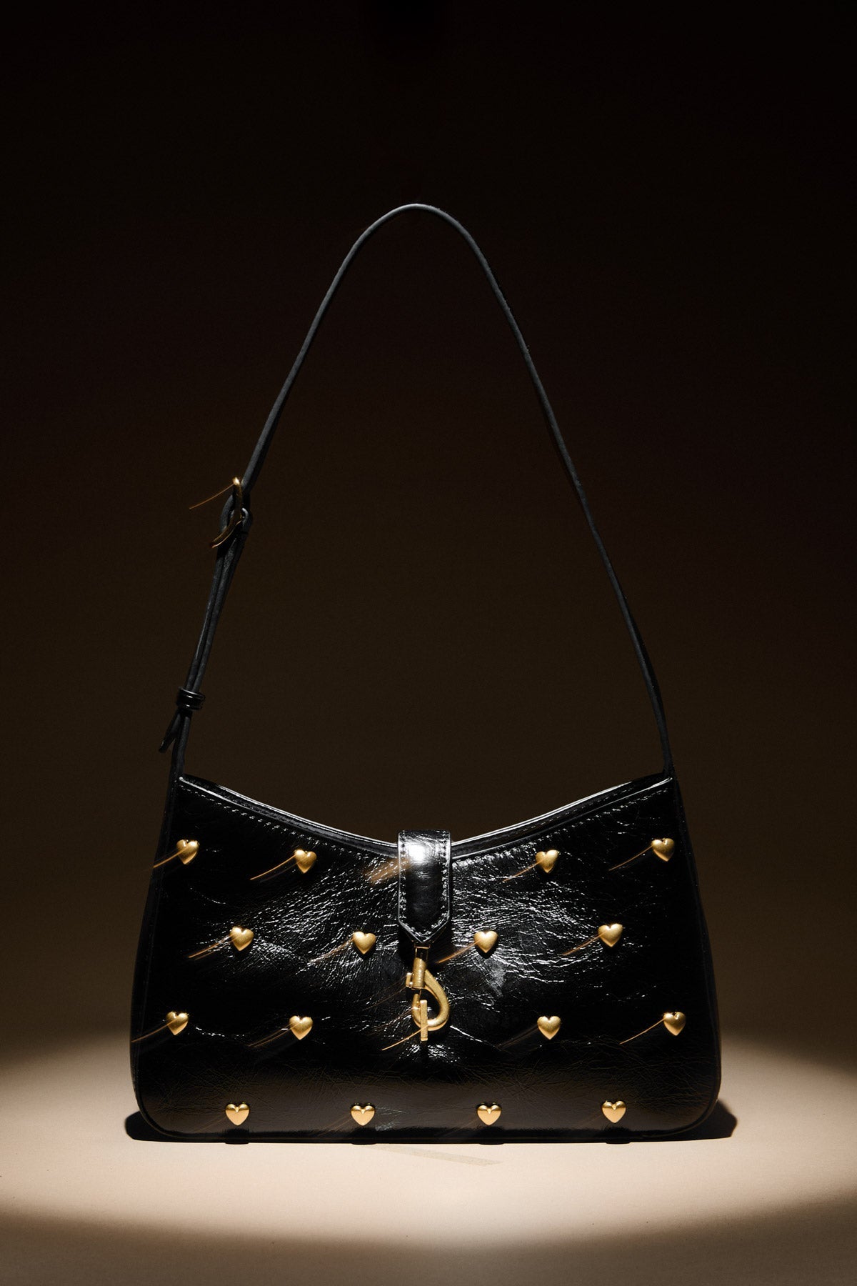 Megan Small Shoulder Bag With Heart Studs - Rebecca Minkoff
