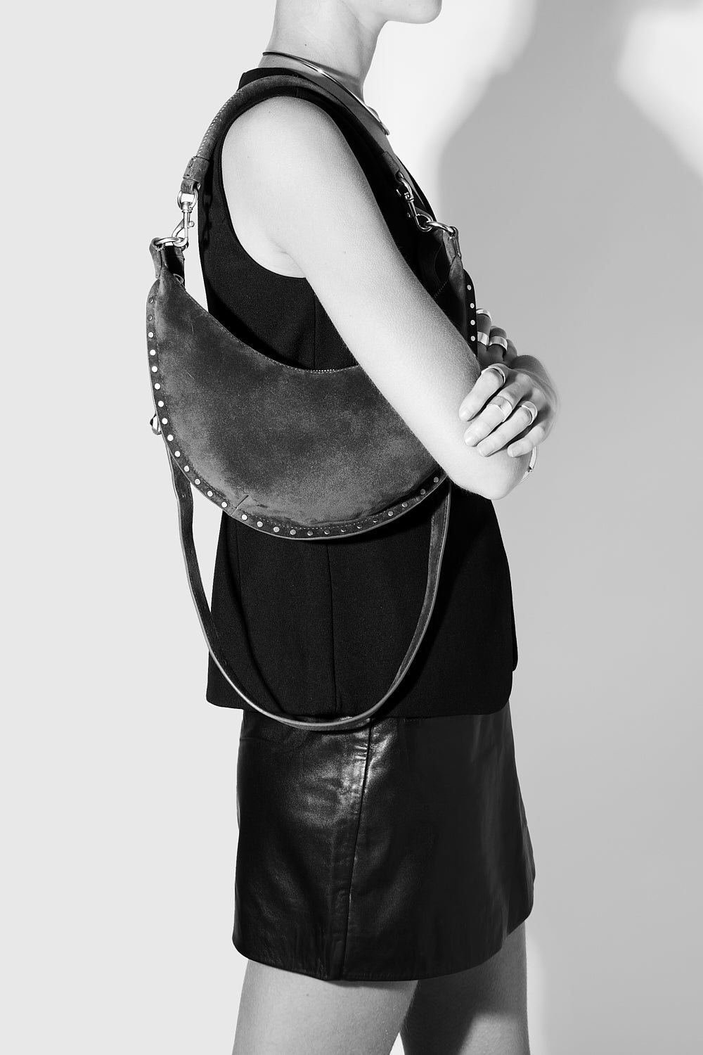 Darren Small Crescent Crossbody - Rebecca Minkoff