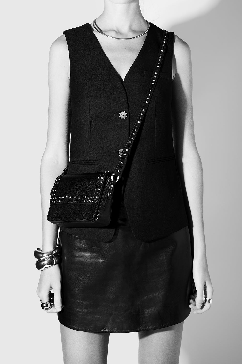 Bowie Studded Crossbody - Rebecca Minkoff