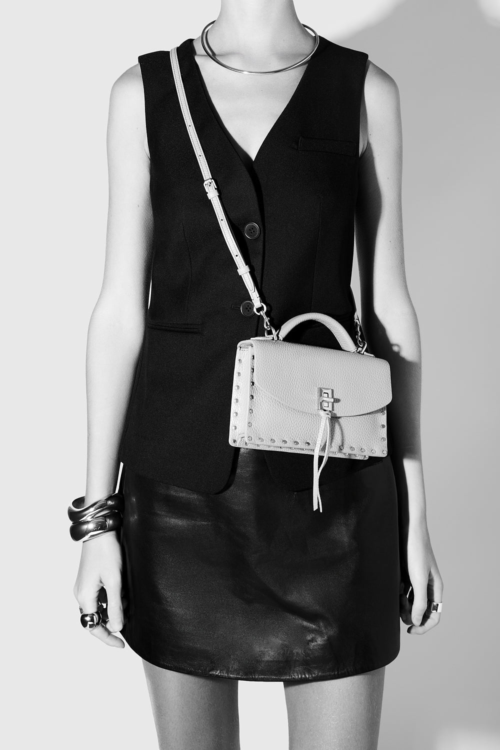 Darren Top Handle Wallet On Chain - Rebecca Minkoff