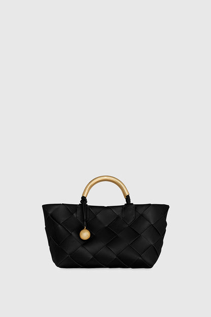 Frankie Woven Mini Tote - Rebecca Minkoff