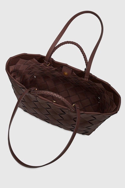 Frankie Woven Tote - Rebecca Minkoff