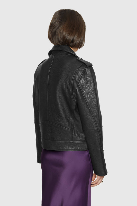 Jett Moto Grain Leather Jacket - Rebecca Minkoff - Rebecca Minkoff