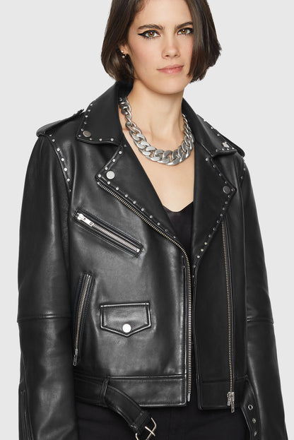 Jett Moto with Studs - Rebecca Minkoff