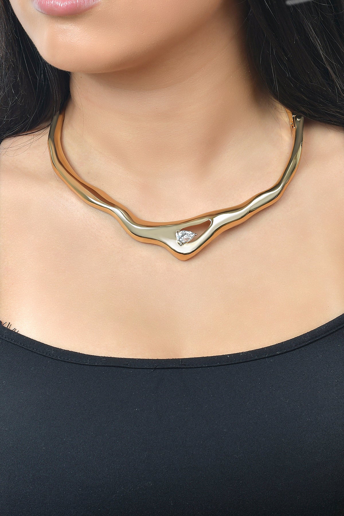 Organic Collar Necklace - Rebecca Minkoff
