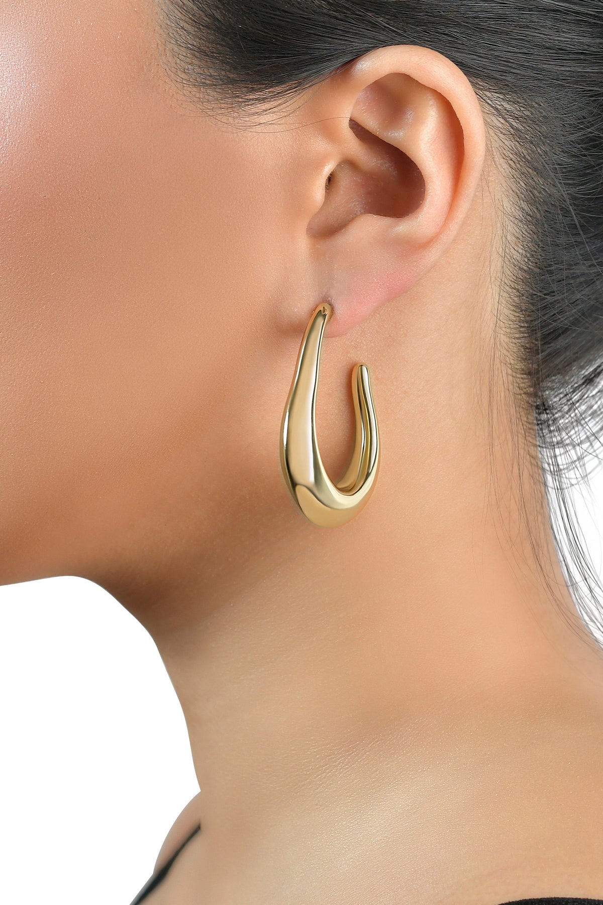 Sculptural Hoop Earrings - Rebecca Minkoff