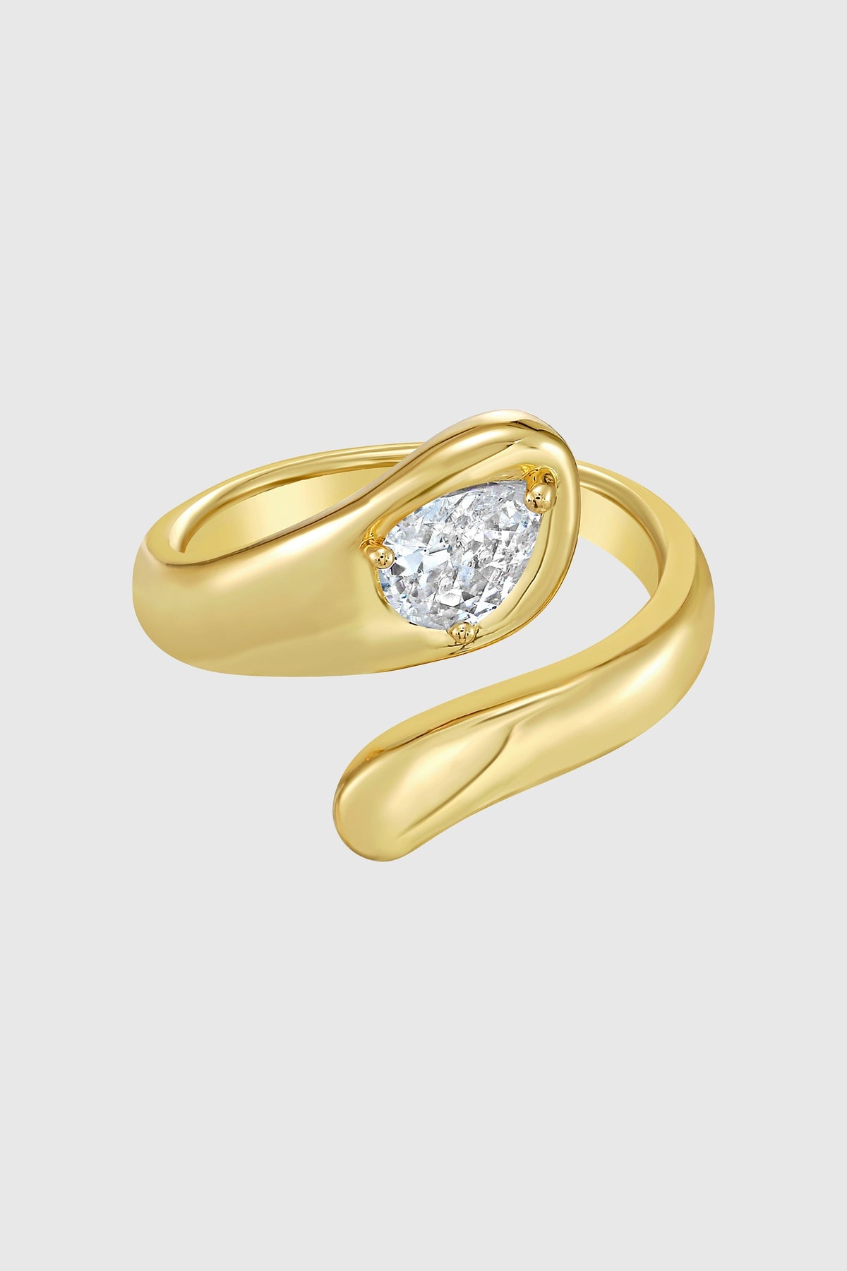 Organic Solitaire Ring - Rebecca Minkoff
