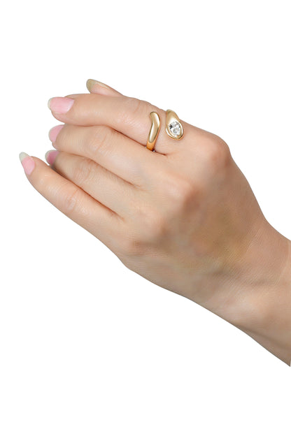 Organic Solitaire Ring - Rebecca Minkoff