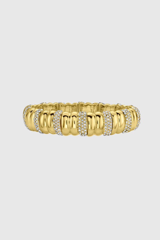 Stretch Bracelet with Pave Accents - Rebecca Minkoff