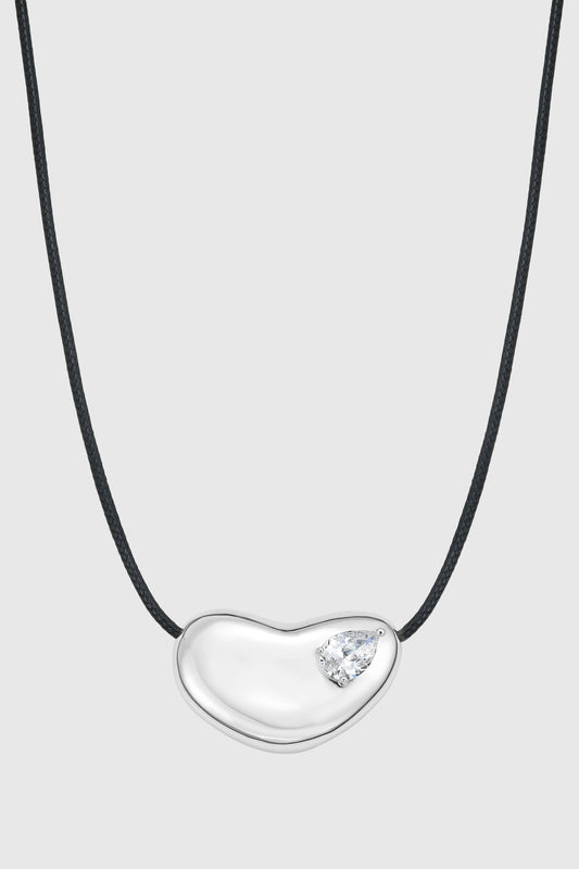 Organic Pebble Pendant Necklace - Rebecca Minkoff