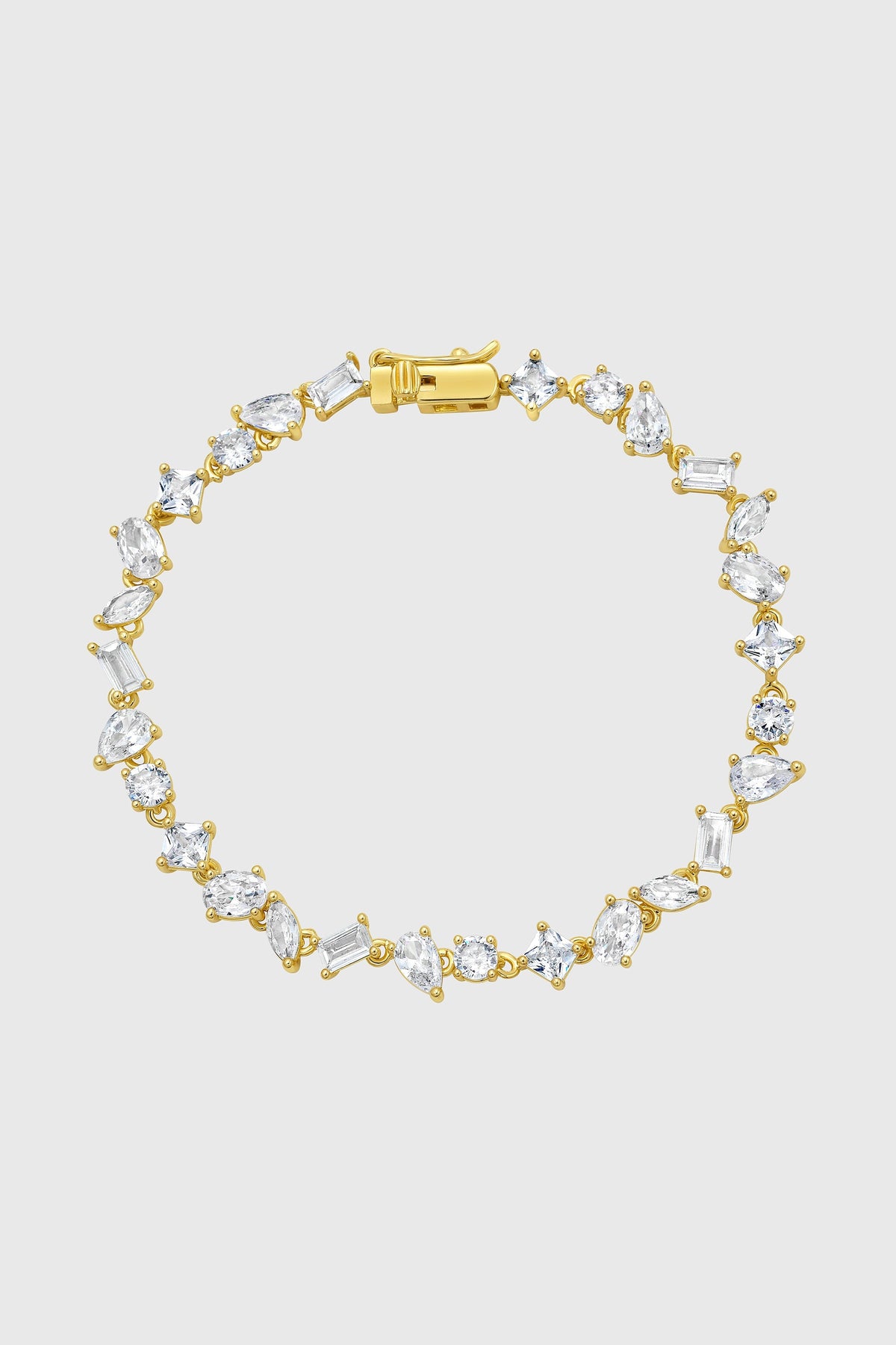 Mixed Cut Tennis Bracelet - Rebecca Minkoff