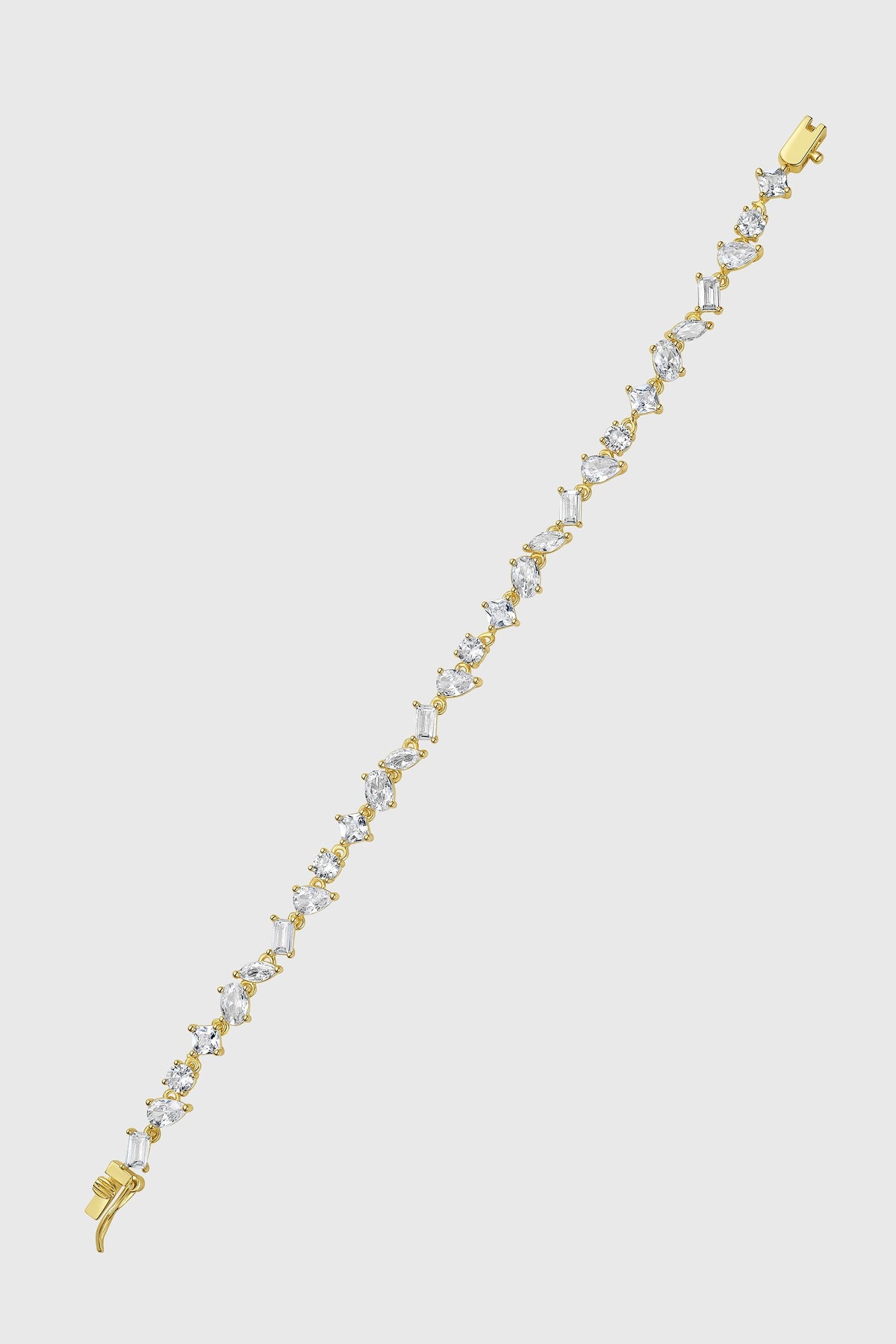 Mixed Cut Tennis Bracelet - Rebecca Minkoff