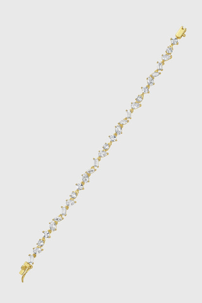 Mixed Cut Tennis Bracelet - Rebecca Minkoff