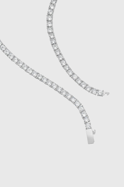 4MM Round Brilliant Tennis Necklace - Rebecca Minkoff
