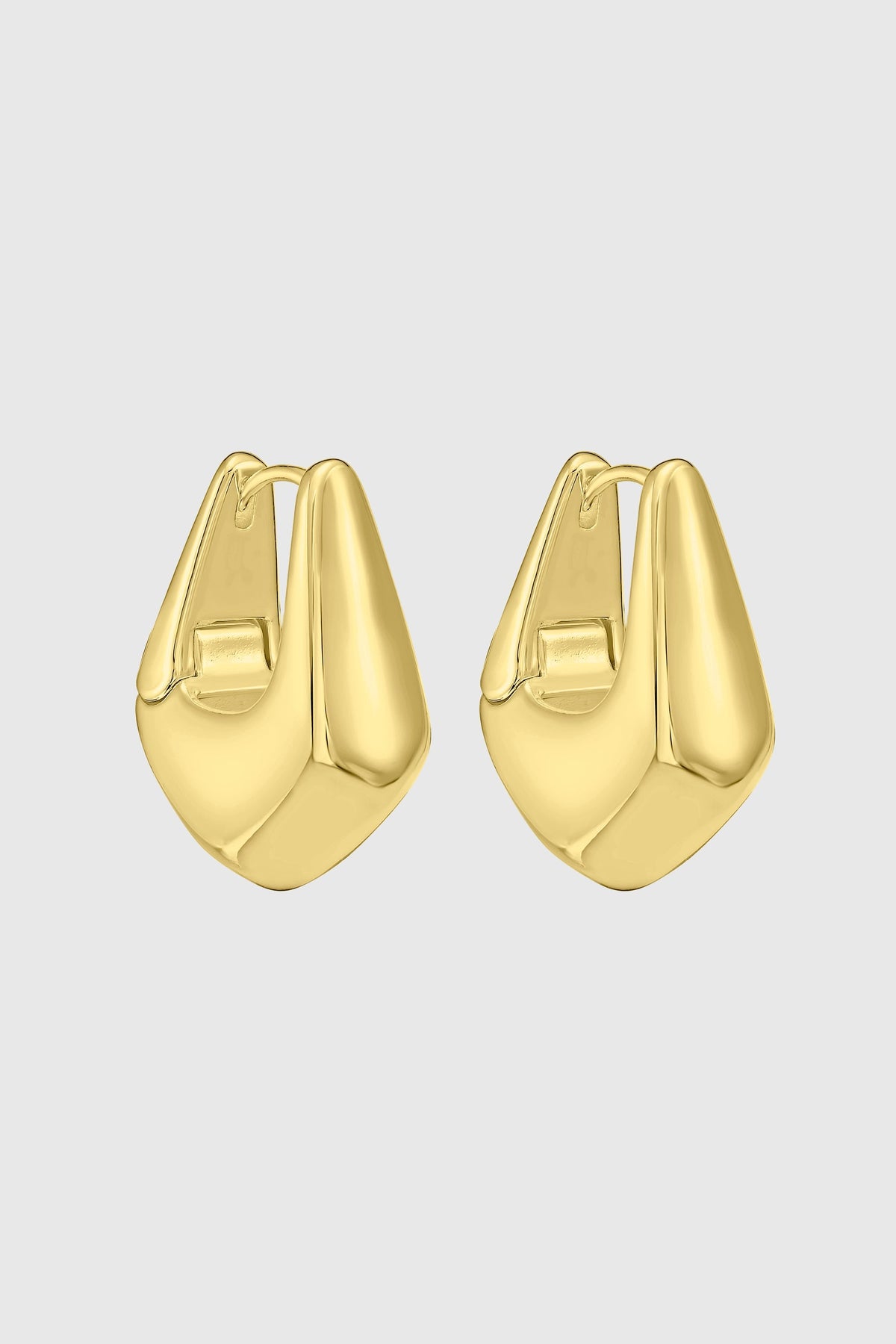 Bold Sculptural Hoop Earrings - Rebecca Minkoff