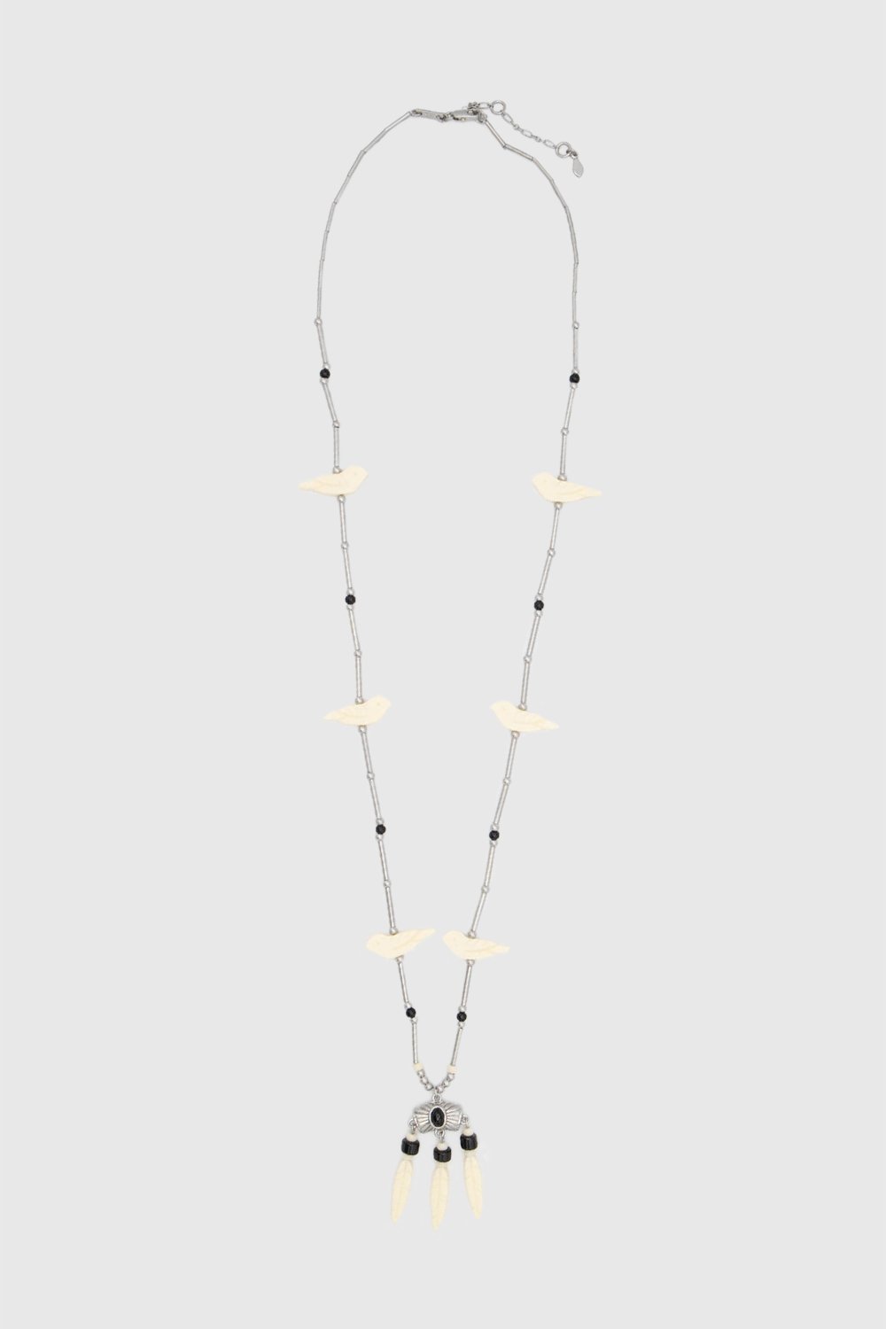 Western Bird Fringe Necklace - Rebecca Minkoff