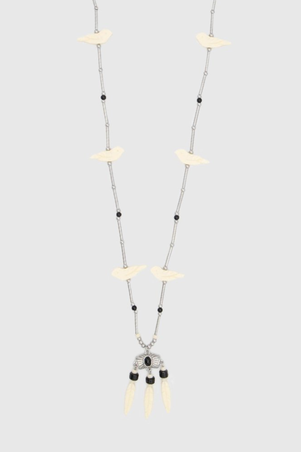Western Bird Fringe Necklace - Rebecca Minkoff