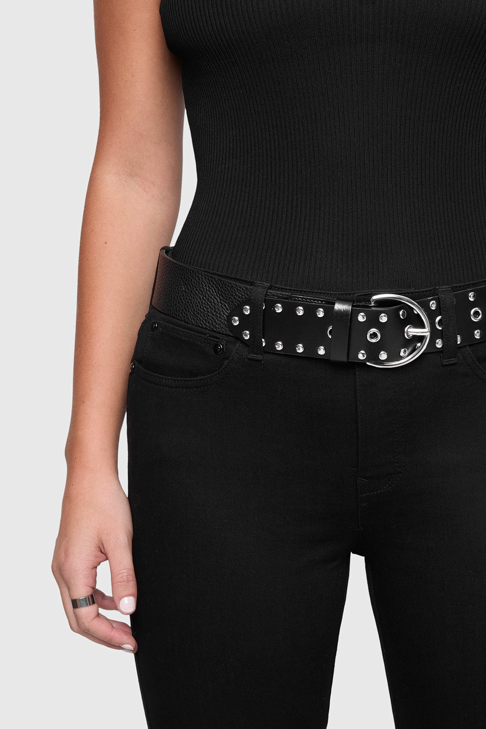Studded Grommet Belt - Rebecca Minkoff