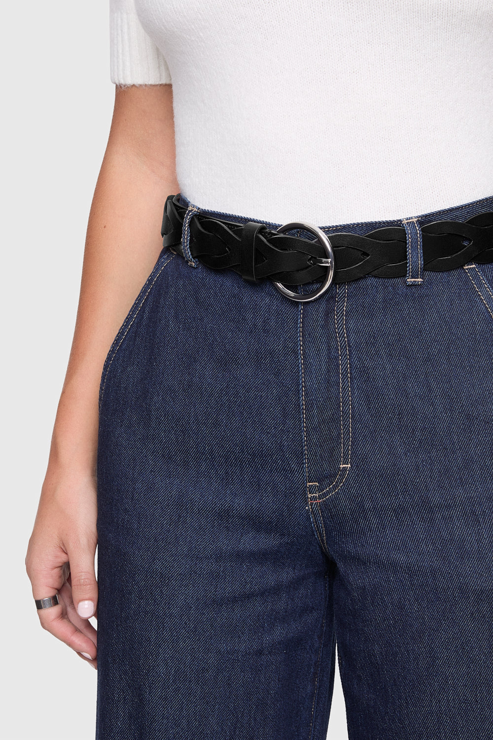 Woven Braided Belt - Rebecca Minkoff