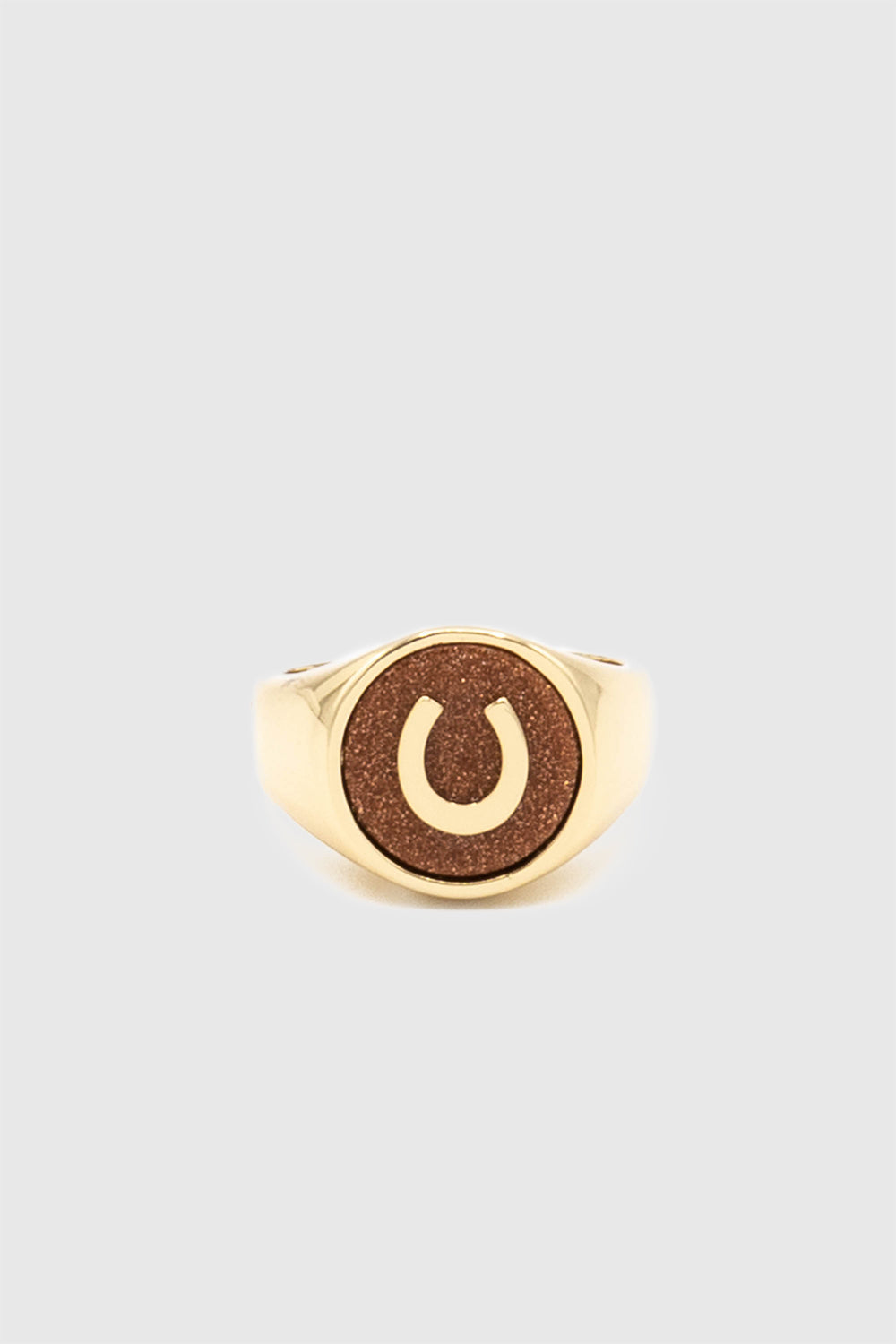 Semi Charm Signet Ring - Rebecca Minkoff