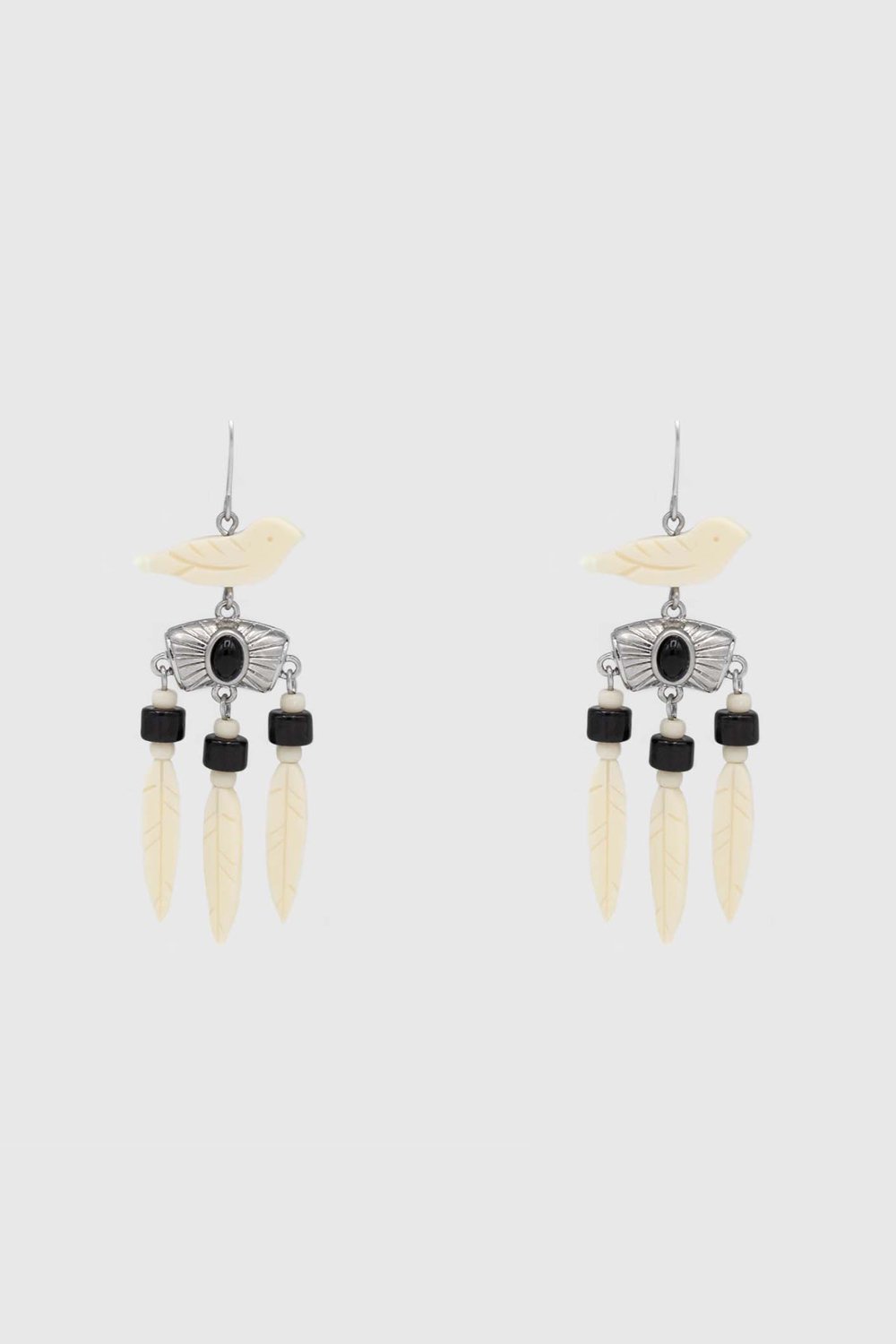 Western Bird Fringe Earring - Rebecca Minkoff