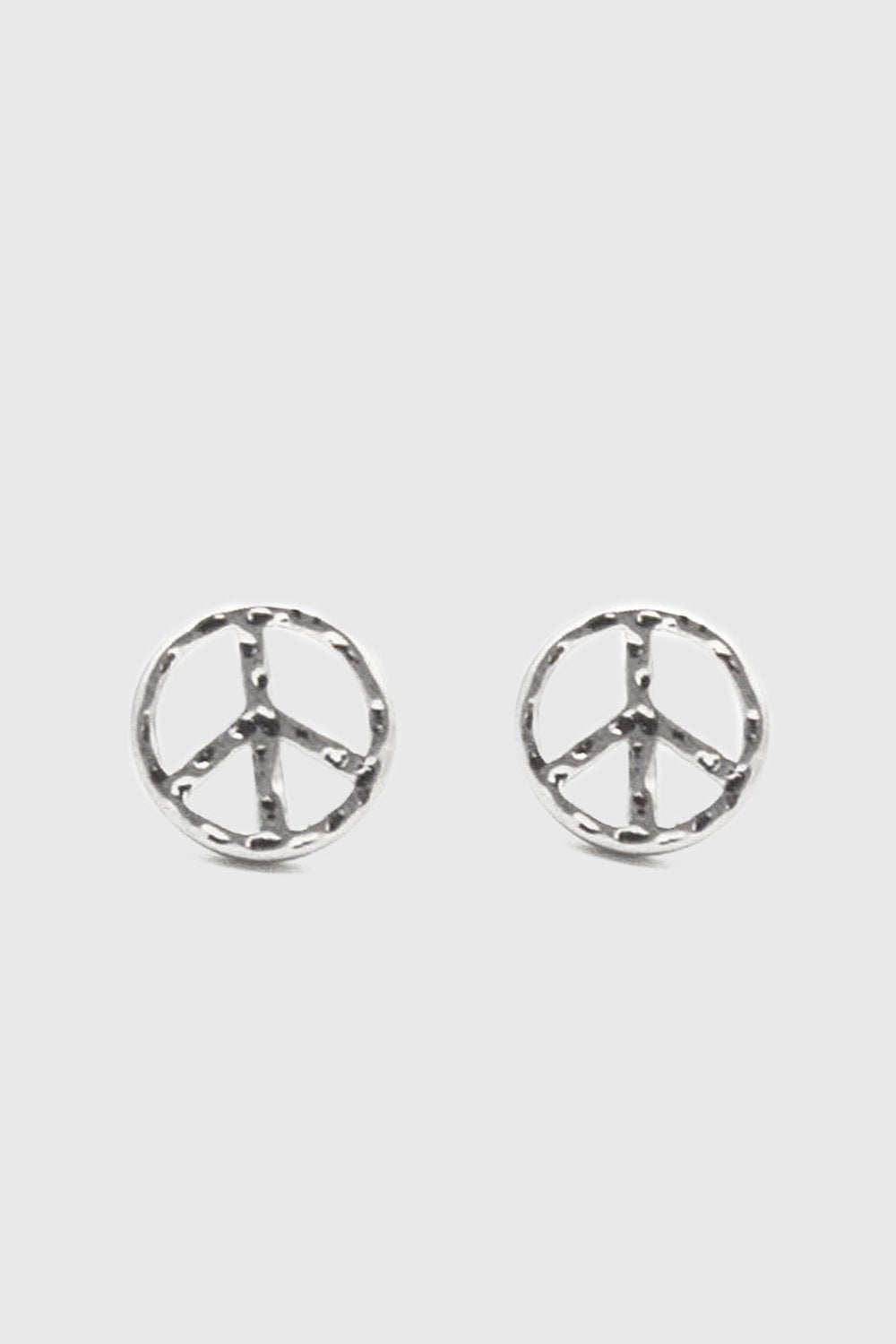 Peace Sign Stud - Rebecca Minkoff
