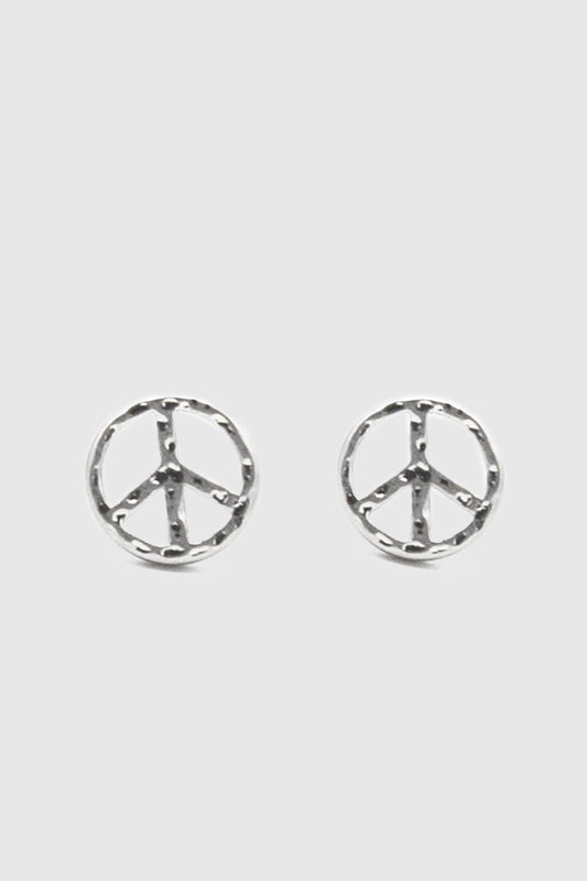 Peace Sign Stud - Rebecca Minkoff