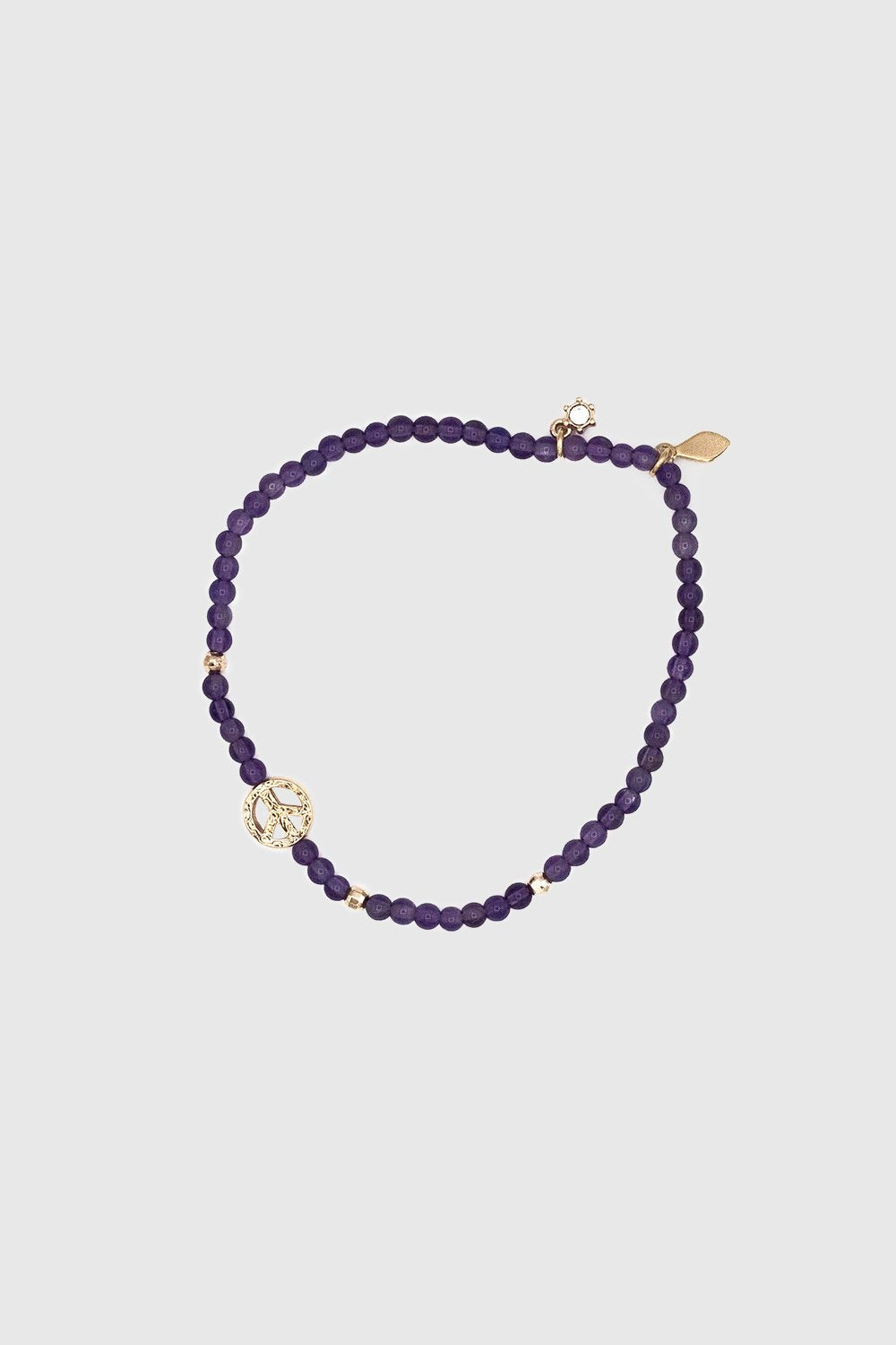 Peace Sign Semi Bracelet - Rebecca Minkoff