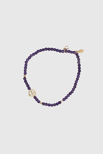 Peace Sign Semi Bracelet - Rebecca Minkoff