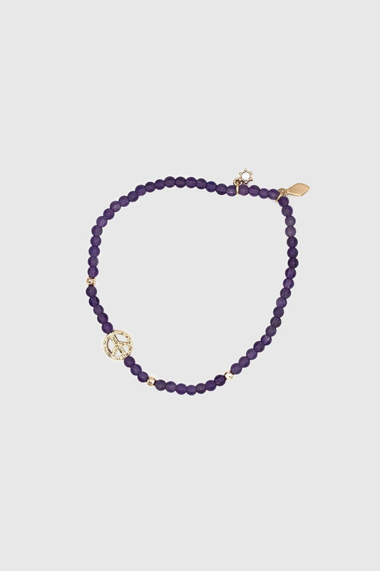 Peace Sign Semi Bracelet - Rebecca Minkoff