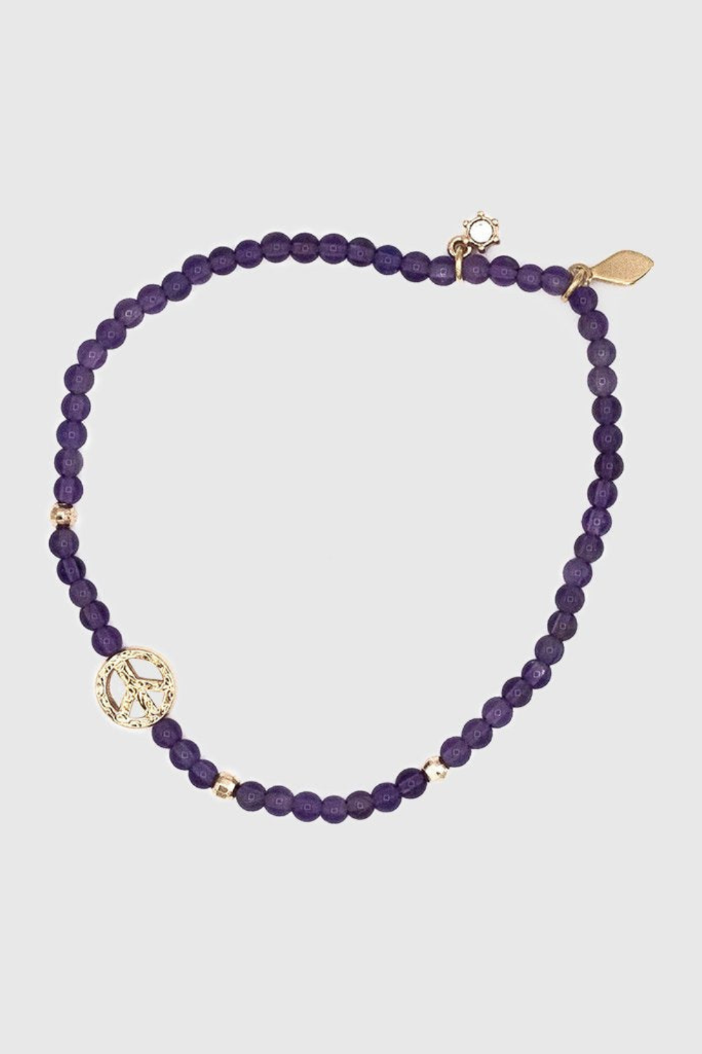 Peace Sign Semi Bracelet - Rebecca Minkoff
