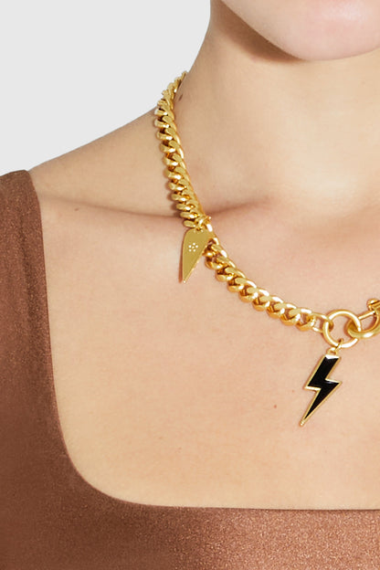 Lariat Charm Necklace - Rebecca Minkoff